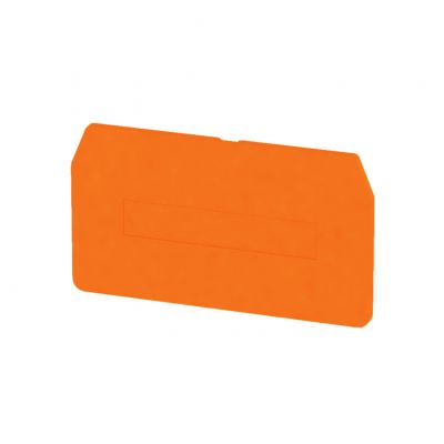 WEIDMULLER ZAP/TW 4 OR Płyta separacyjna (terminal), Płyta zamykająca i pośrednia, 62 mm x 34.8 mm, pomarańczowy 1632110000 /50szt./ (1632110000)